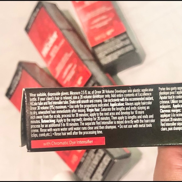 L’Oreal HiColor Bundle. Copper Red & Red Fire Dye Developer + Protein Filler - Picture 4 of 13